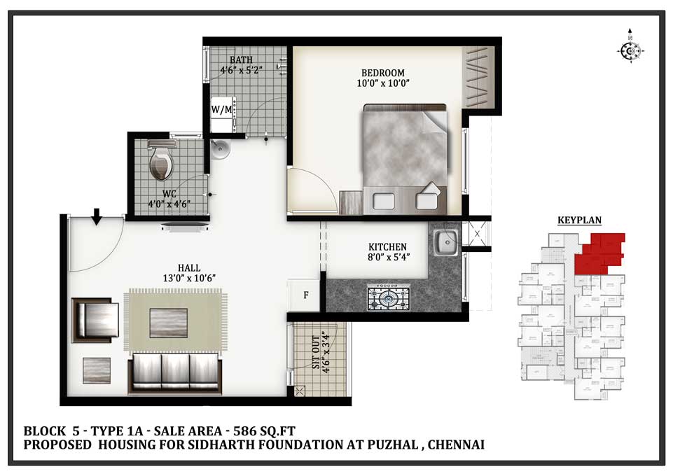 Sidharth Crown – Premium Apartments in North Chennai